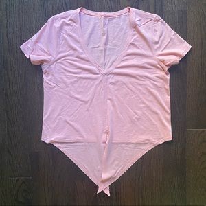 Lululemon front tie tee size 4